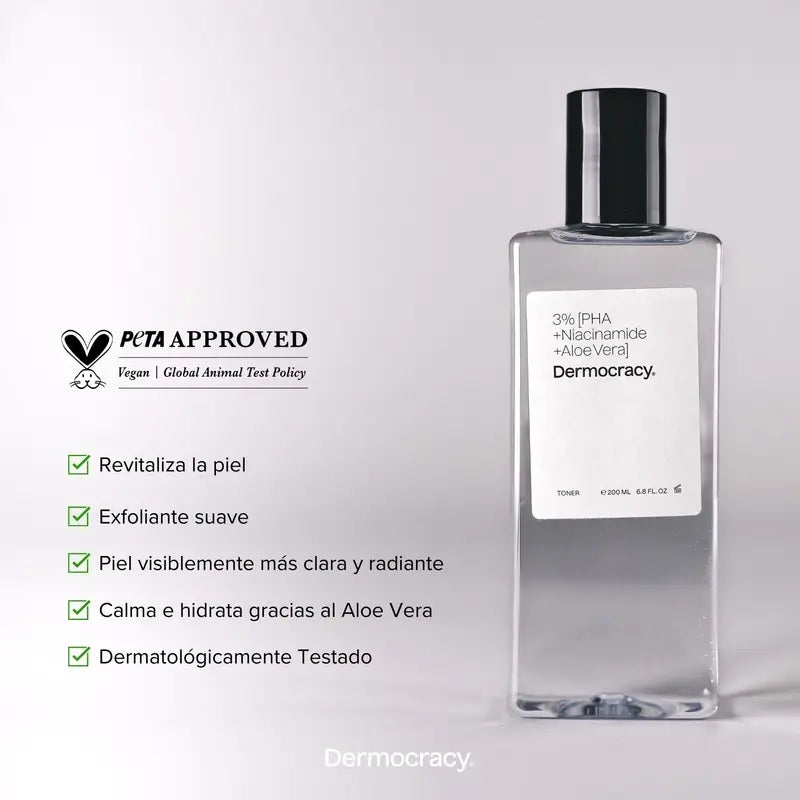 Dermocracy Clear Glow Toner 3% Dermocracy Clear Glow Toner 3% Dermocracy Clear Glow Toner