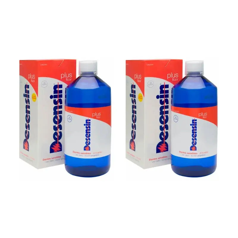 Desensin Plus Fluor Mouthwash, 2X500 Ml