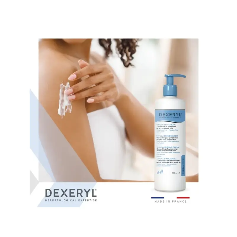 Dexeryl Emollient Cream, 500 gr