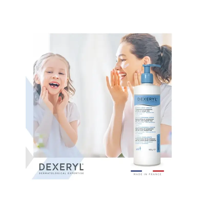 Dexeryl Emollient Cream, 500 gr