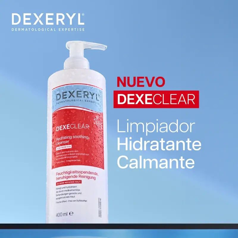 Dexeryl Dexeclear Soothing Moisturising Cleanser , 400 ml