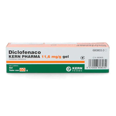Diclofenac Kern Pharma 11.6 mg/g Skin Gel
