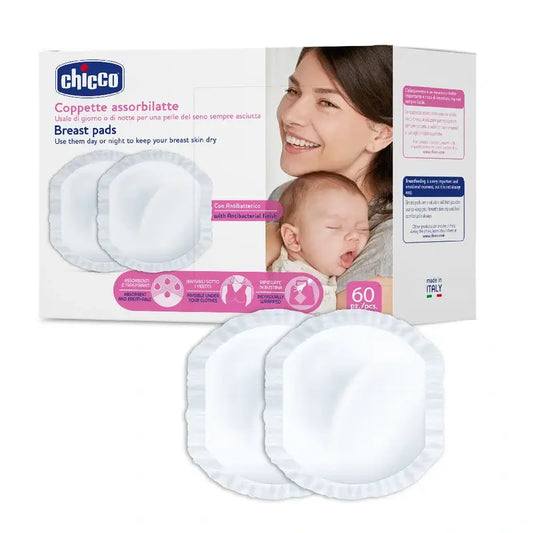 Chicco Antibacterial Absorbent Pads 60 Units