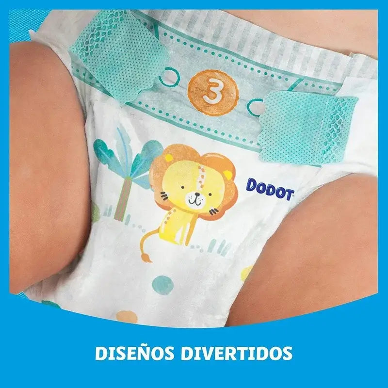 Dodot Baby Dry Size 6, 13Kg-18Kg, 128 Nappies