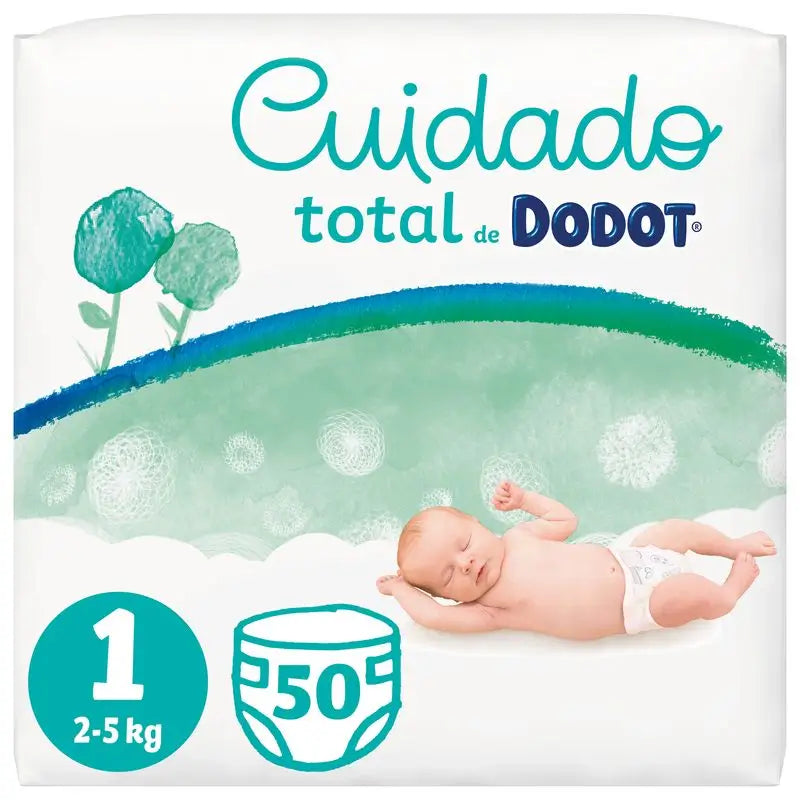 Dodot Total Care Nappy Size 1, 50 pcs.