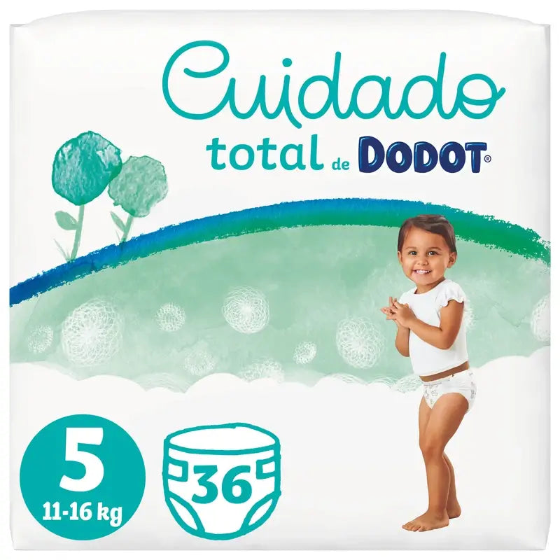 Dodot Total Care Size 5, 36 Nappies