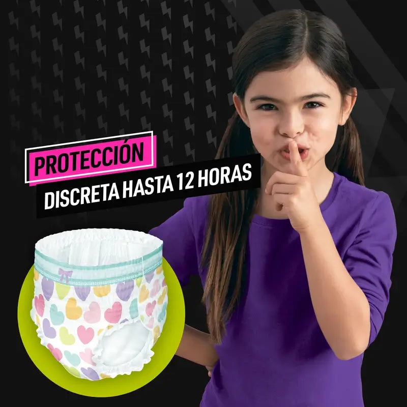 Dodot Ninjamas Size 8 Heart, 9 Nappies