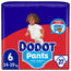 Dodot Pants Panty Size 6 (+15 Kg), 27 Nappies