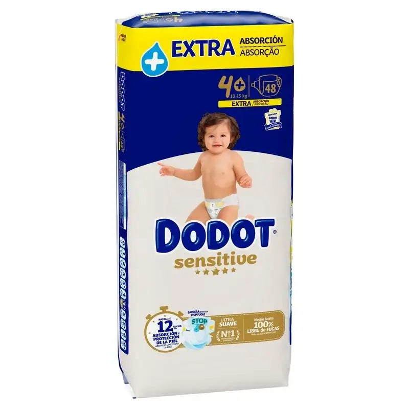 Dodot Sensitive Size 4, 144 Nappies