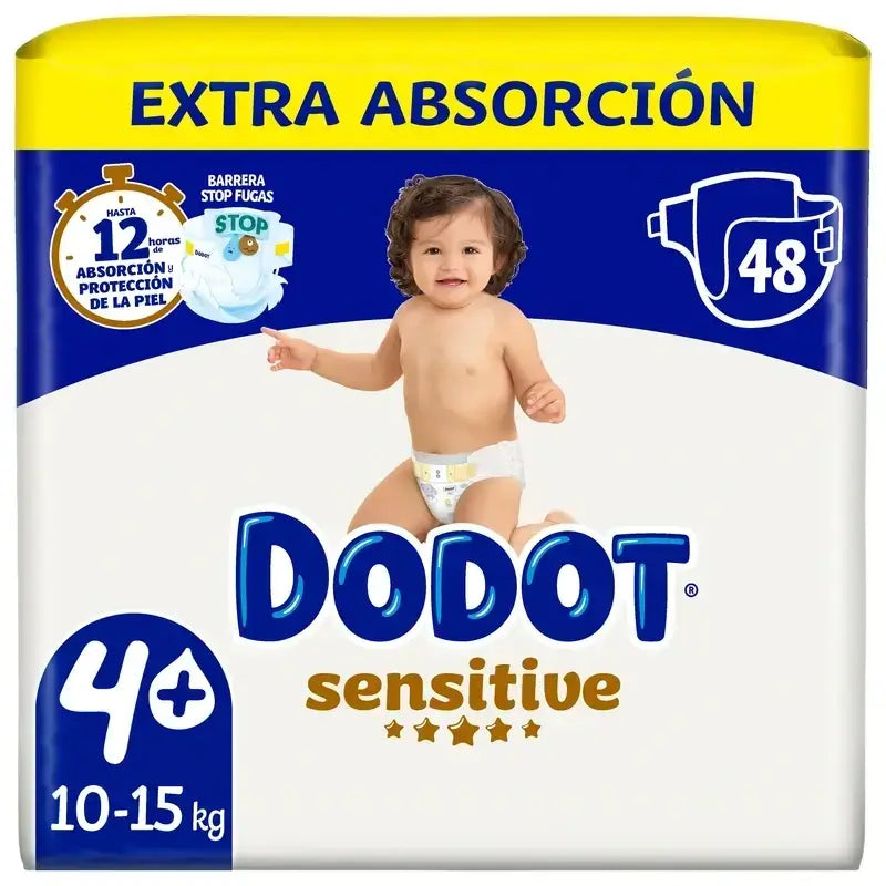 Dodot Sensitive Size 4, 144 Nappies