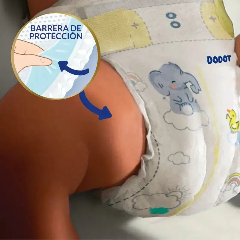 Dodot Sensitive Size 5, 132 Nappies