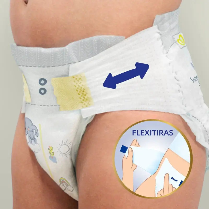 Dodot Sensitive Extra Jumbo Size 5, 44 Nappies