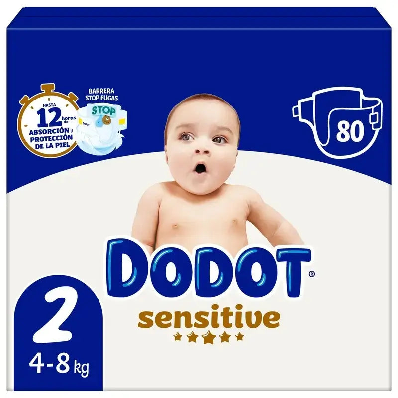 Dodot Sensitive Size 2, 160 Nappies