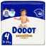 Dodot Sensitive Size 4 (9-14 Kg), 48 Nappies