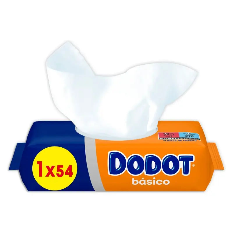 Dodot Dodot Wipes Basic, 54 Units