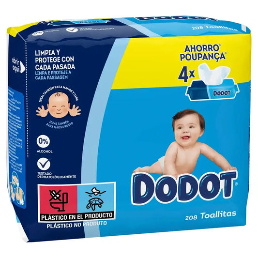 Dodot Dodot Refill Wipes, 208 pcs.