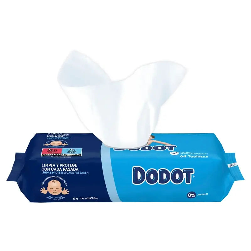 Dodot Baby Wipes, 64 pieces
