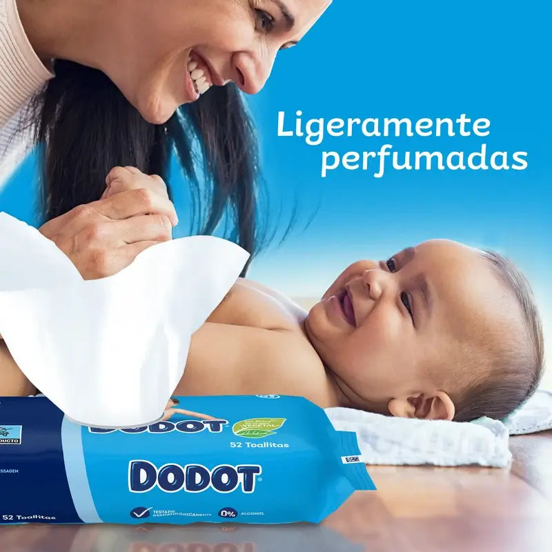 Dodot Baby Wipes, 64 pieces