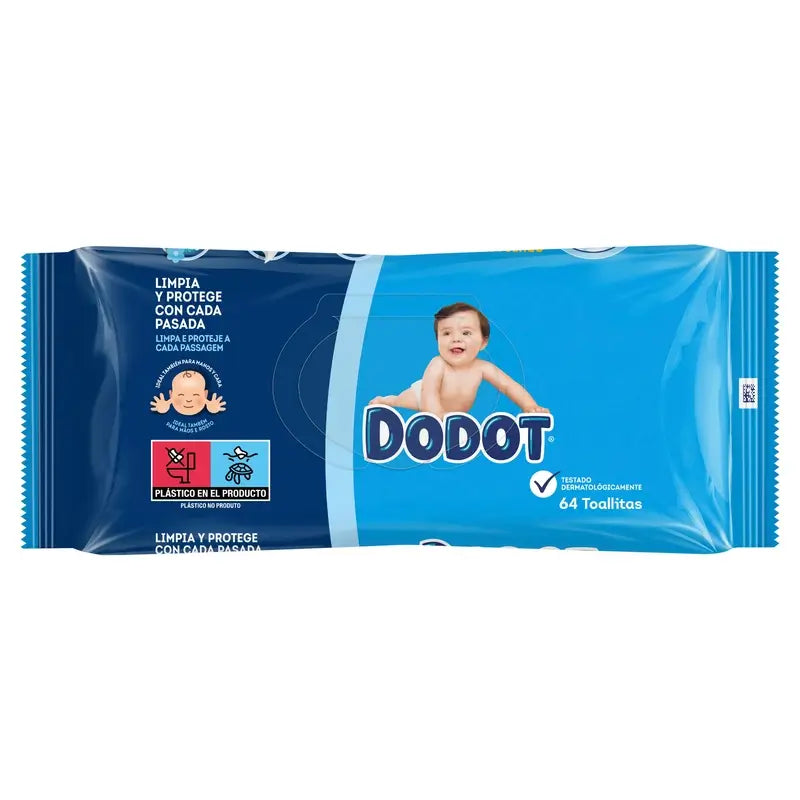 Dodot Baby Wipes, 64 pieces