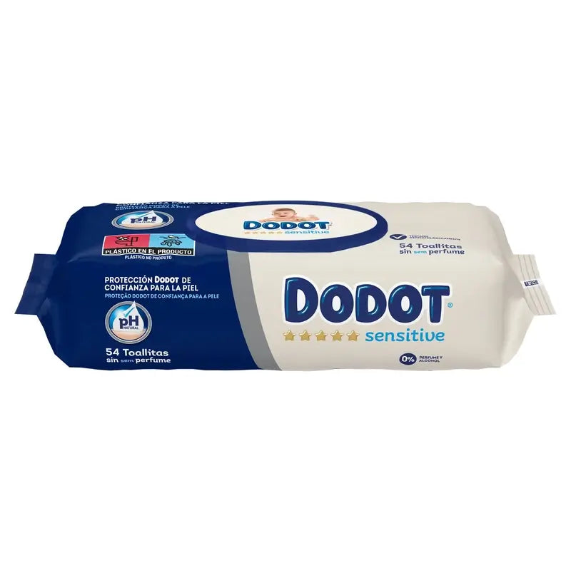 Dodot Sensitive Wipes, 1X54 (54 Units)