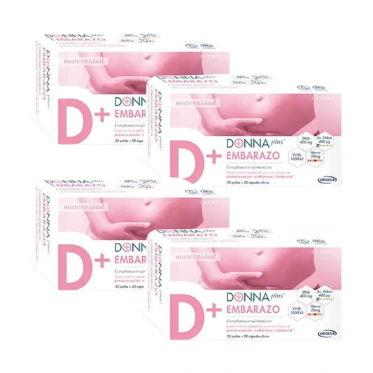 DonnaPlus Pregnancy Pack 4 x 30 + 30