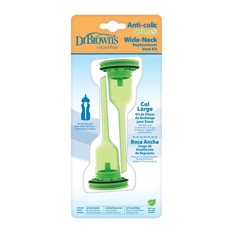 Dr.Brown's Refill Kit 270 ml (2 Valves, 2 Tubes and 2 Caps)