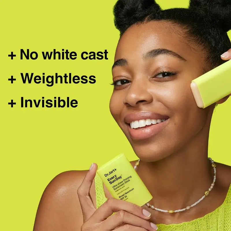 Dr. Jart+ Every Sun Day Ultra-Sheer Priming Sunscreen Stick SPF30, 19 g