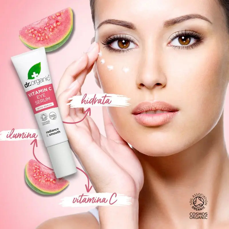 Dr.Organic Guava Illuminating Eye Contour Serum, 265 ml