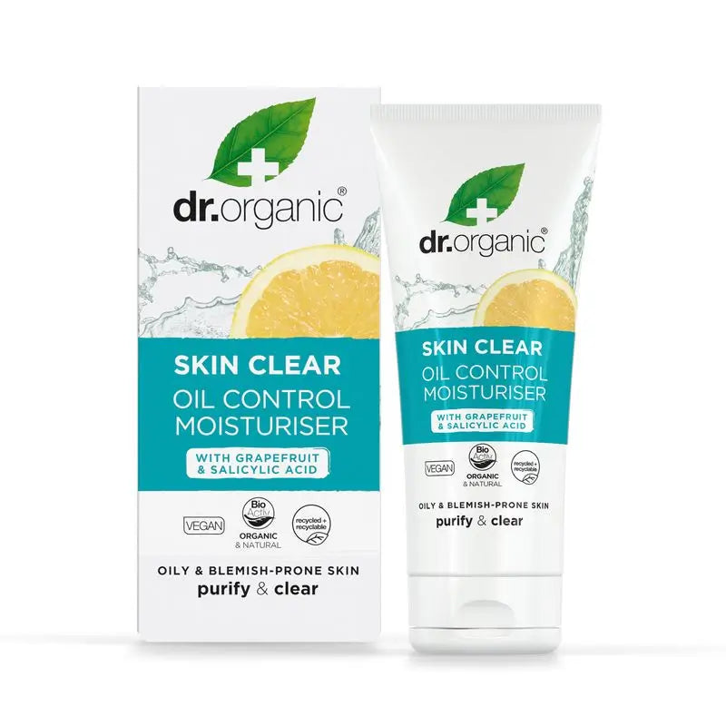 Dr.Organic Skin Clear Facial Cream Acneic or Oily Skin, 50 ml