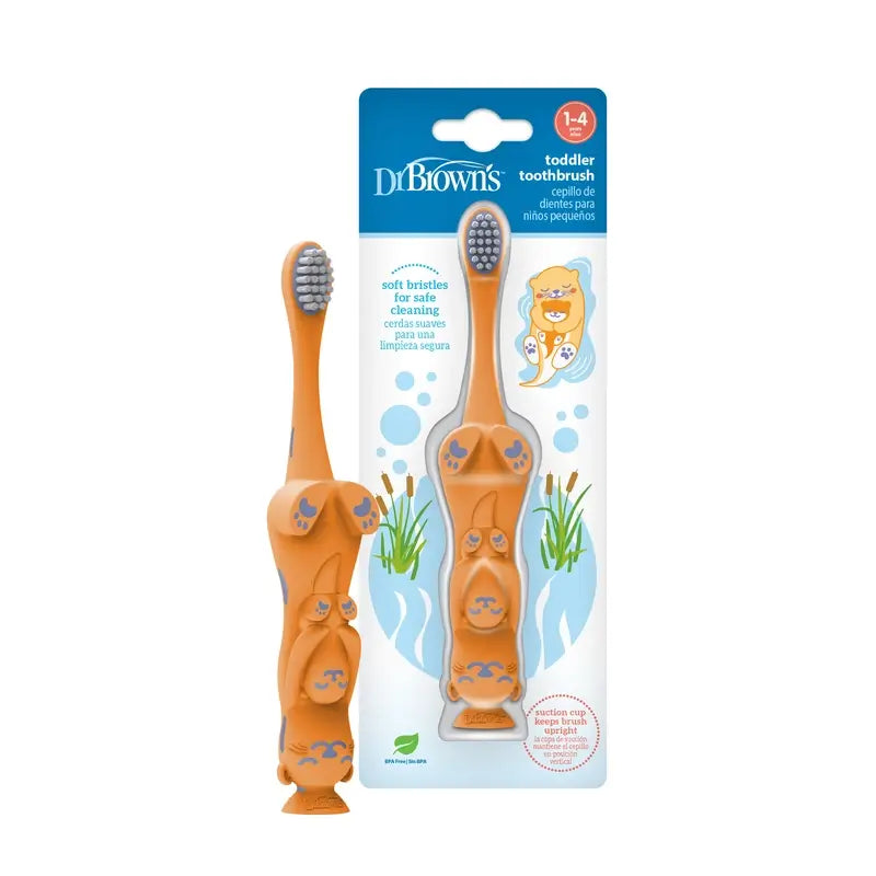 Dr.Brown's Orange Otter Toothbrush