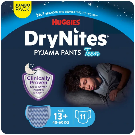 Drynites Size +13 Child Night Nappies , 11 pieces