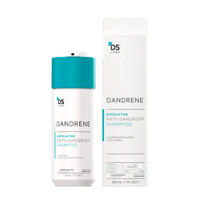 Ds Laboratories Dandrene Anti-Dandruff Exfoliating Shampoo, 205ml