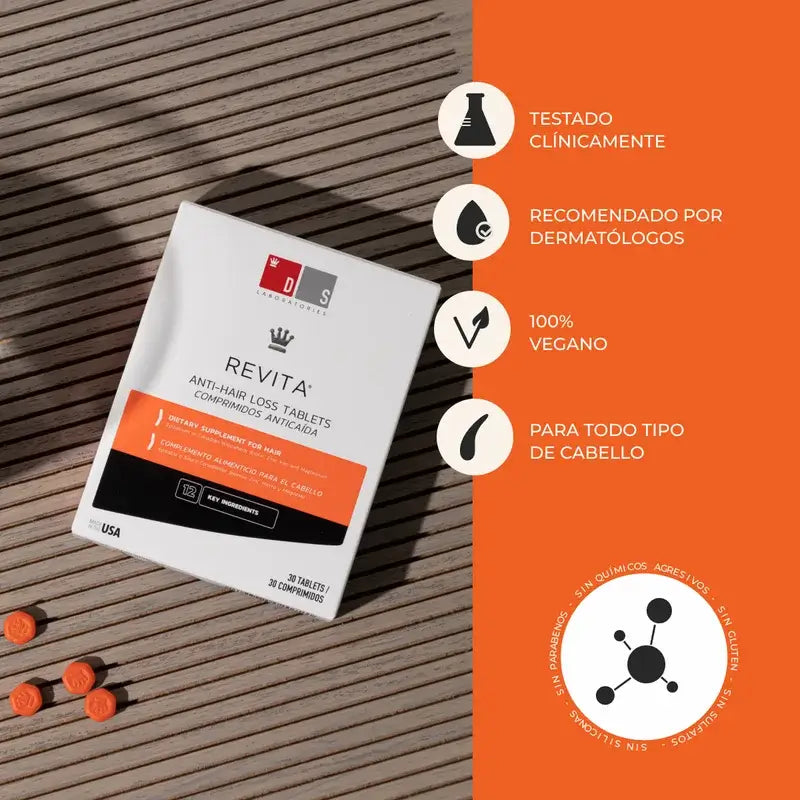 Ds Laboratories Revita Anti-Hair Loss Tablets, 90 pc