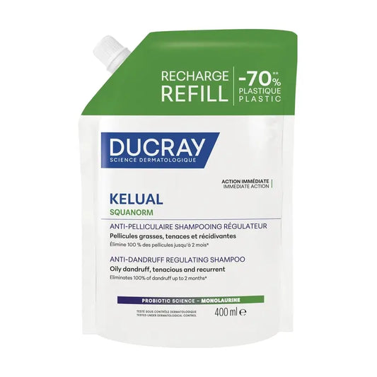 Ducray Kelual Squanorm Ch C Grease Eco Refill, 400 ml