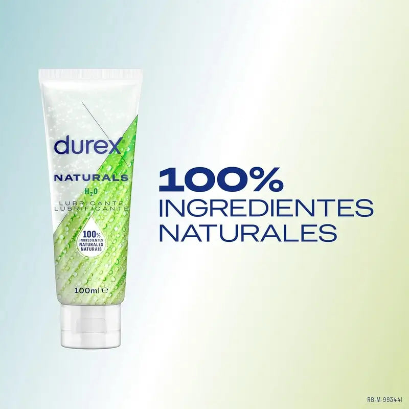 Durex Duplo Naturals Gel Lubricant 2nd unit 50% 50%.