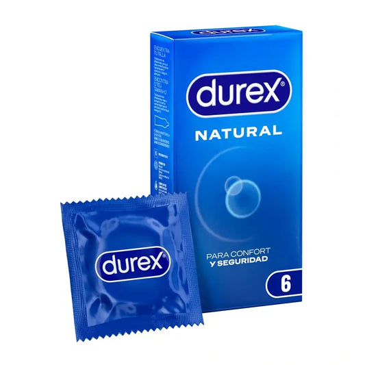 Durex Natural Plus Condoms 6 pieces