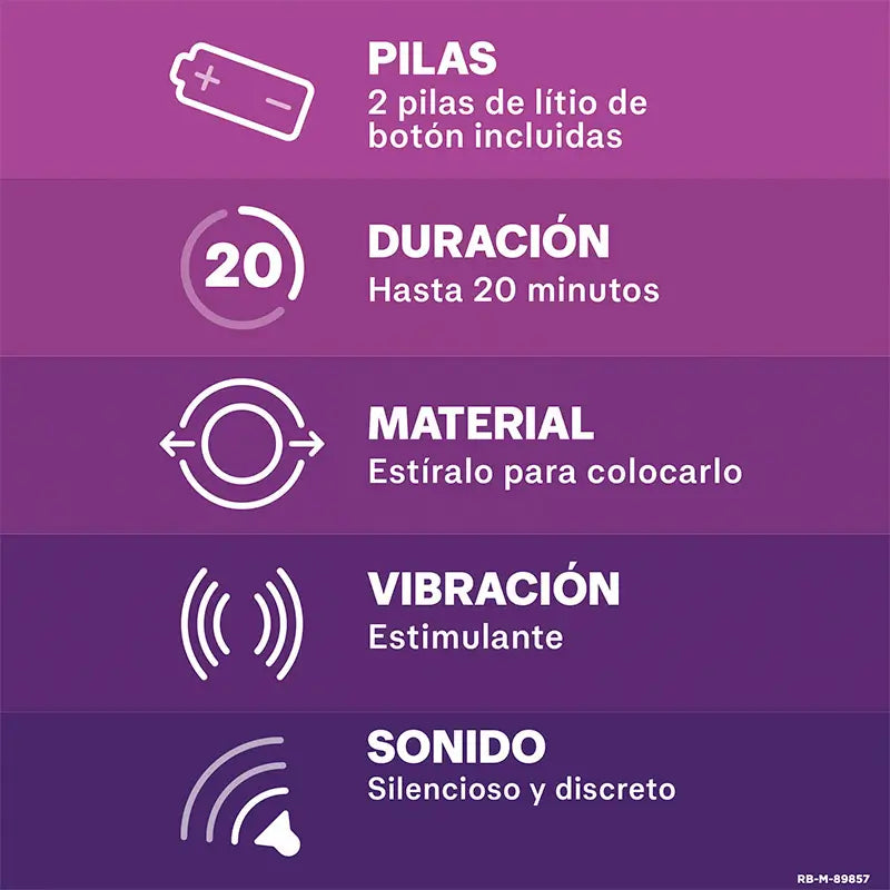 Durex Intense Orgasmic Vibrating Ring Intense Orgasmic Devil Clitoral Stimulator