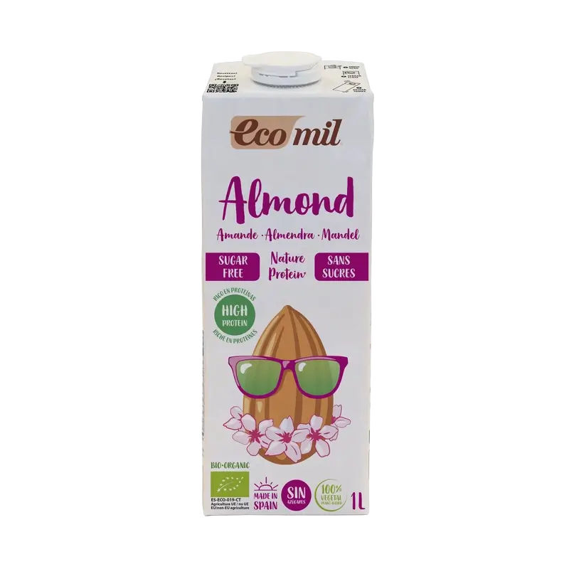 Ecomil Almond Nature Proteine, 1 l