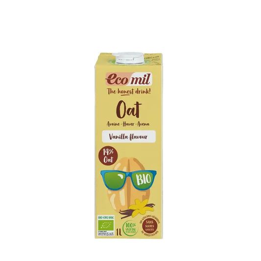 Ecomil Organic Vanilla Flavoured Vegetable Drink Tetrabrik Bio, 1 litre