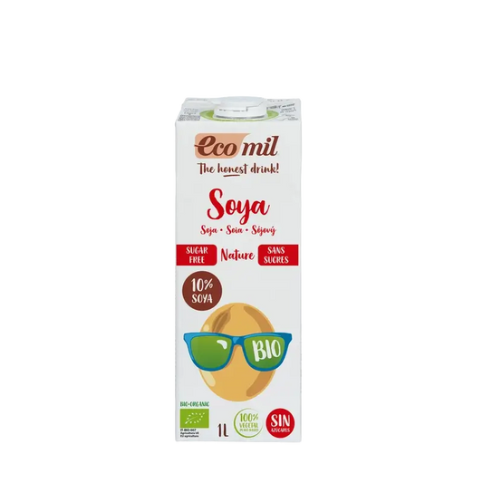 Ecomil Vegetable Drinks Organic Soya Bean, 1 litre
