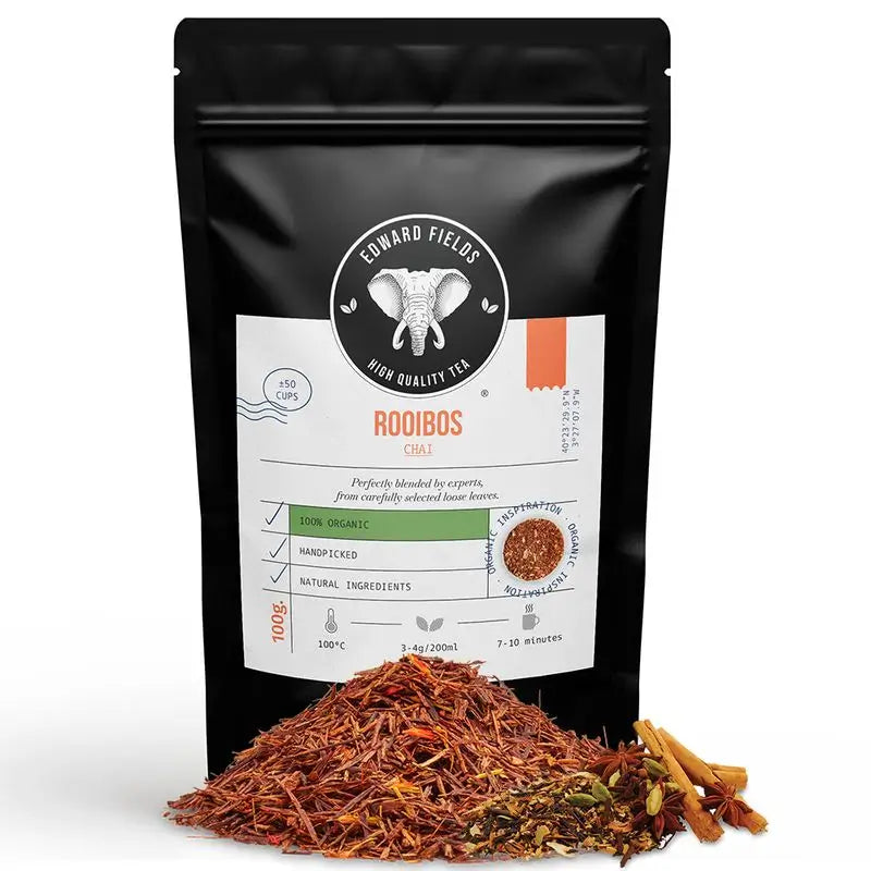 Buy Edward Fields Tea Rooibos Infusion Chai Latte Organic Rooibos Tea ...