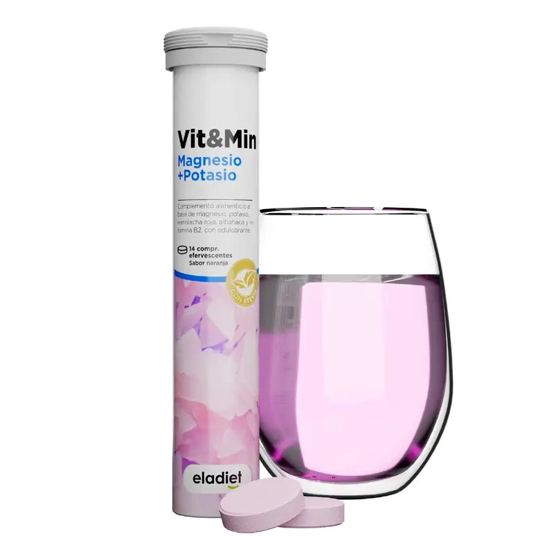 Eladiet Vit&Min Magnesium + Potassium, 14 tablets