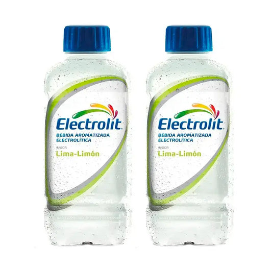 Electrolit Lime-Lemon Electrolyte Drink, Pack 2 x 625 ml