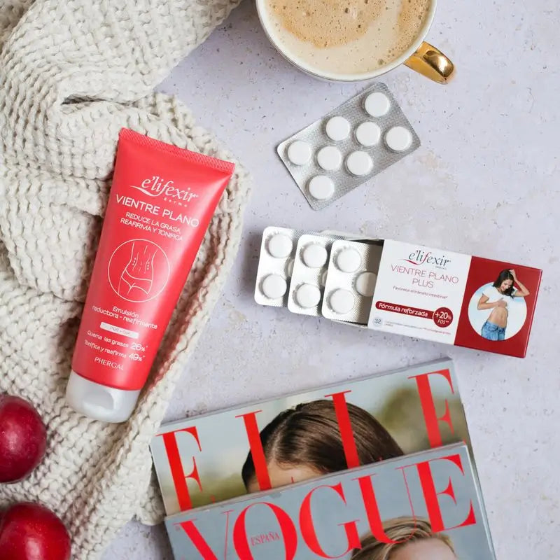 Elifexir Flat Belly Firming Abdomen Slimming Cream 200Ml