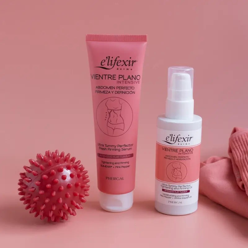 Elifexir Flat Belly Serum Intensive Reducer Abdomen Firming Firming Fat Burning 150Ml