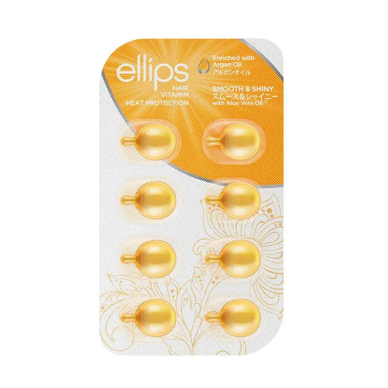 Ellips Hair Vitamin Argan Oil Yellow Argan Oil Softness & Shine , 8 capsules