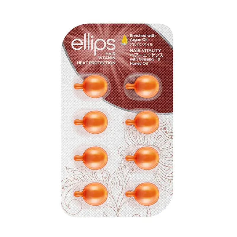 Ellips Hair Vitamin Argan Oil Orange Vitality , 8 capsules