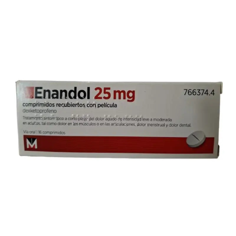 Enandol 25 mg, 16 tablets