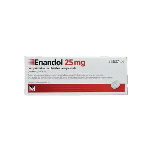 Enandol 25 mg, 16 tablets