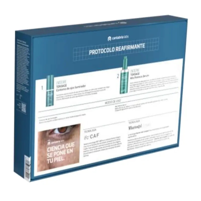 Endocare Tensage High Potency Serum 30 Ml + Brightening Eye Contour 15 Ml + Premium Toiletry Bag